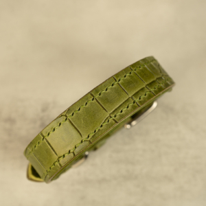 Krokohalsband Matcha