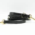 Hundeleine leder schwarz
