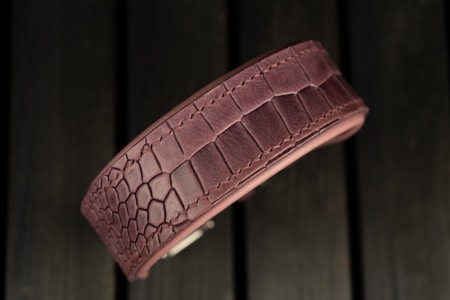 Hundehalsband mit Kroko