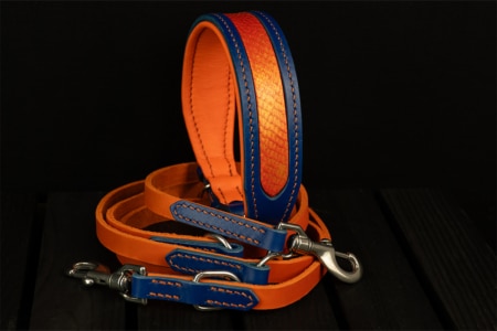 Bonfire Halsband Leinen Set