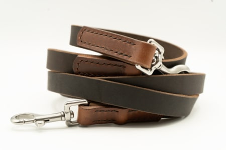 Hundeleine Leder