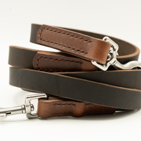 Hundeleine Leder