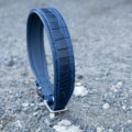 Halsband Nightfall mit Krokoprägung